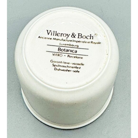 Villeroy Boch Botanica Canister Spice Jars Porcelain Set Of 2 NO LIDS - Picture 6 of 12